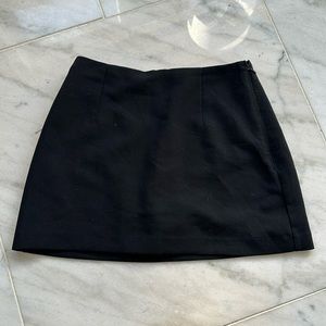 Abercrombie Tailored Black Mini Skirt